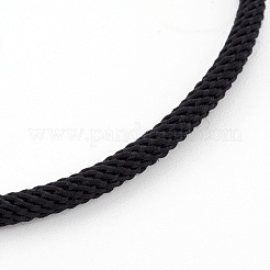 Création de bracelet en cordon de coton tressé&nbsp;MAK-L018-03A-03-G