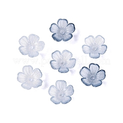 Transparente Perlenkappen aus Kunststoff&nbsp;KY-Q005-02A-01