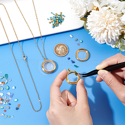 DIY-Set zur Herstellung einer Halskette mit Foto&nbsp;DIY-UN0005-60G