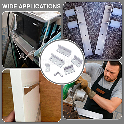 3 Stück L-förmiger Winkel aus Aluminiumlegierung&nbsp;DIY-PH0034-69
