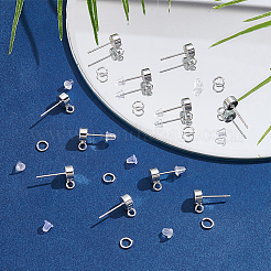 Accessoires de clous d'oreilles en laiton&nbsp;KK-CN0003-42S
