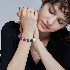 20 Stück 4 Farben Acryl-Strassperlen&nbsp;OACR-SC0003-05