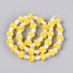 Brins de perles de lampwork faites à la main&nbsp;LAMP-N038-08J