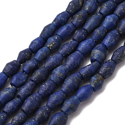Natürlicher Lapislazuli Perlenstränge&nbsp;G-F808-J01-01