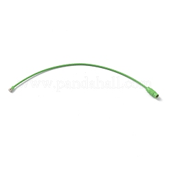 Peinture de cuisson porte-clés en fil de câble en acier inoxydable&nbsp;AJEW-WH0413-15D