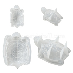 2 Stück 3D Schildkröte Silikonform für Display Dekoration Ornament Kerzenherstellung&nbsp;ST-CJ0007-65