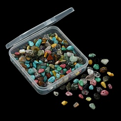 1 Strang gemischte Edelsteinsplitterperlenstränge&nbsp;G-FS0005-78