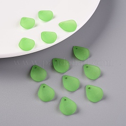 Pendentifs acryliques mats transparents&nbsp;MACR-S371-09A-734