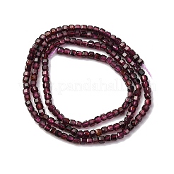 Natürlicher Granat Perlen Stränge&nbsp;G-RM241221-K4