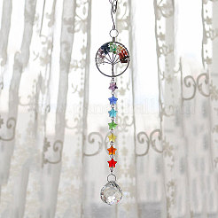 Cristal araña candelabros prismas&nbsp;AJEW-WH0021-50B