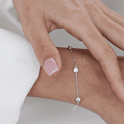 Set di gioielli in argento sterling con cerchio in zircone&nbsp;ID1679-1