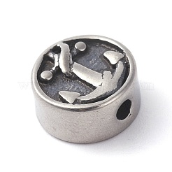 304 Edelstahlperlen&nbsp;STAS-G186-27AS