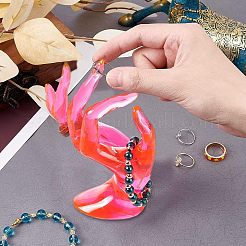 7 Stück Acryl-RingAusstellungsständers in 4 Stilen&nbsp;RDIS-NB0001-08