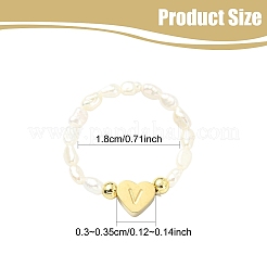 Bagues en perles d'eau douce naturelles et perles en acier inoxydable 304&nbsp;RJEW-FS00001-22