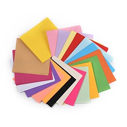 折り紙200枚  手作りの折り紙  キッズスクールDIYとアート＆クラフト用  ミックスカラー  150x150x19.5mm  20色  200枚/袋