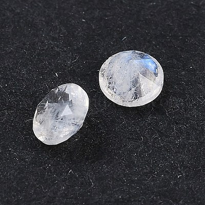 Facettierte natürliche Mondstein-Cabochons&nbsp;G-I295-05C-05-1