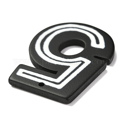 Pendentifs acryliques opaques&nbsp;SACR-L003-02-1