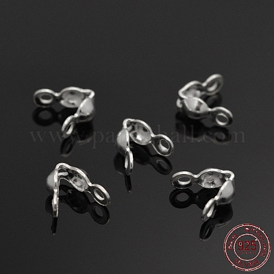 Sterling Silber Kugelspitzen&nbsp;X-STER-E040-03A-1