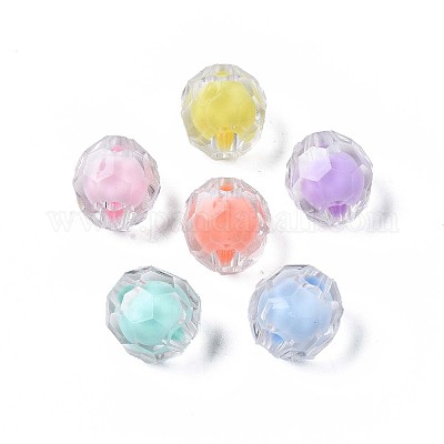 Perles en acrylique transparente&nbsp;X-TACR-S135-009-1