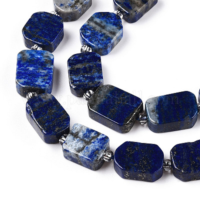 Natürlicher Lapislazuli Perlenstränge&nbsp;G-T138-14-1