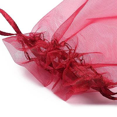 Sacchetti rettangolari in organza con coulisse&nbsp;CON-PW0001-054C-13-1