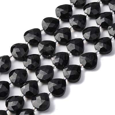 Natürlichen Obsidian Perlen Stränge&nbsp;G-P570-E20-02-1
