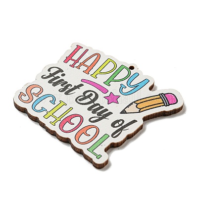 Pendentif en bois&nbsp;WOOD-H107-04-23-1