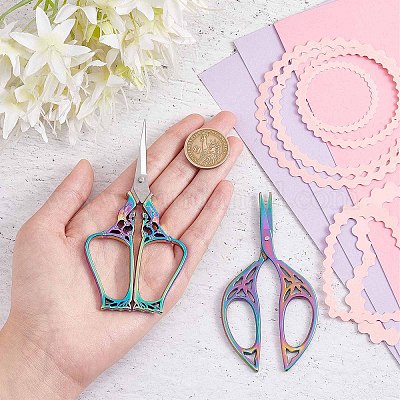  4 Pairs 4.72 Inch Sewing Embroidery Scissors with 4