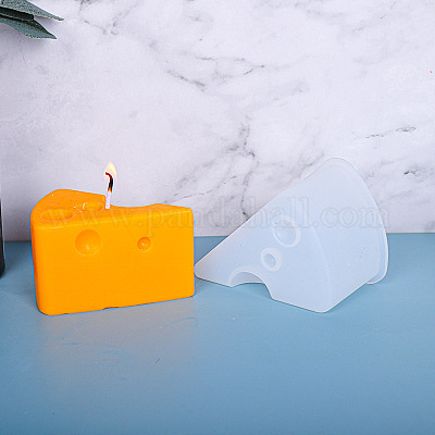 Käse DIY Kerzen Silikonformen machen&nbsp;DIY-F065-07-1