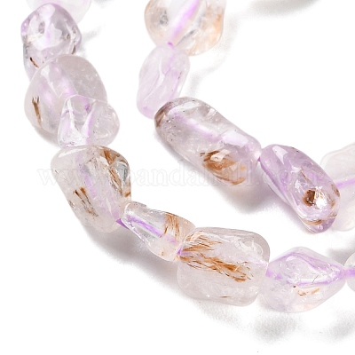 Natürlichen Amethyst Perlen Stränge&nbsp;G-P497-01C-26-1