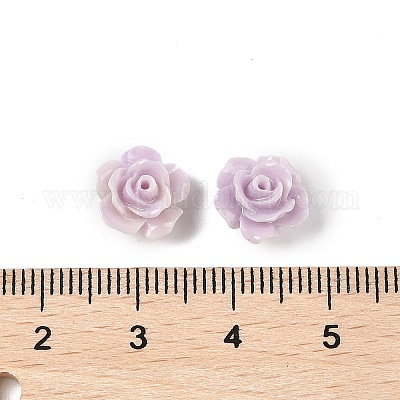 Perles teintes en coquillage synthétique&nbsp;SHEL-K007-14B-1