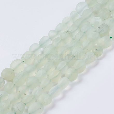 Chapelets de perles en préhnite naturelle G-J374-07-1