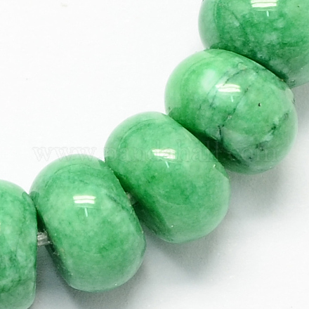 Malasia natural de los abalorios de piedra de jade hebras G-S105-8mm-13-1