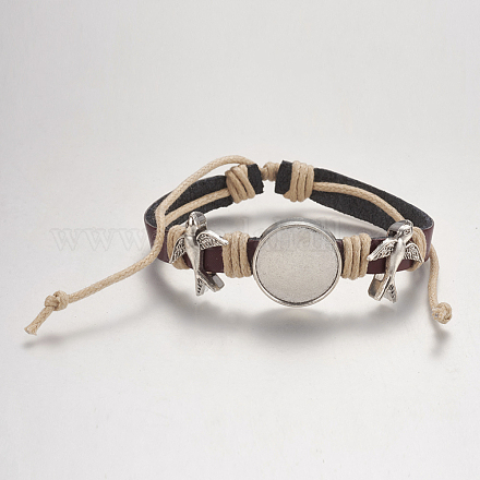 Genuine Cowhide Bracelet Making MAK-I007-05AS-D-1