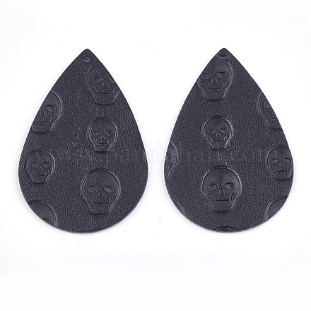 Gros pendentifs en cuir pu X-FIND-T020-080A-1