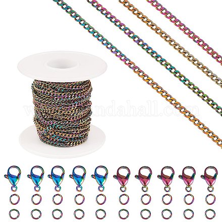 Kit de fabricación de conjunto de joyería de cadena de diy STAS-SZ0002-31-1