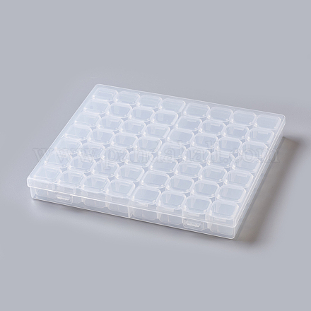 Contenants de perles en plastique X-CON-F005-10-1