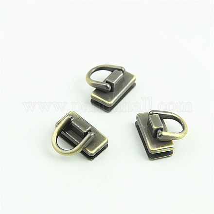Boucles de clip latérales en alliage de zinc fermoir de connecteur de rivet d'ongle PURS-PW0001-121BAB-1