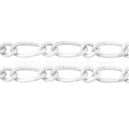 Silver Iron Handmade Chains Figaro Chains Mother-Son Chains X-CHSM022Y-S-1