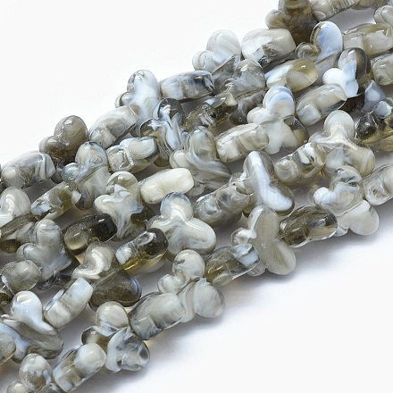Chapelets de perles vernissées GLAA-P040-A03-1