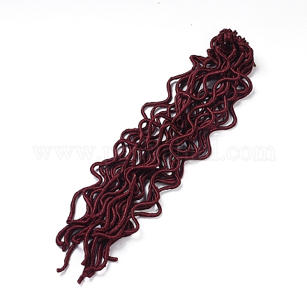 Pelo rizado de imitación locs crochet OHAR-G005-24C-1