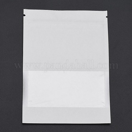 Крафт-бумага с открытым верхом сумки на молнии OPP-M002-02B-01-1