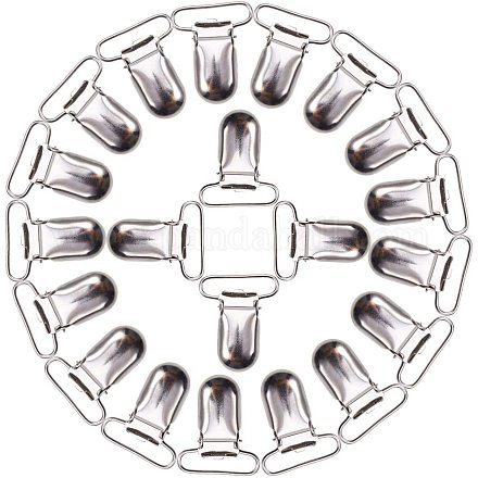 Clip ciuccio per bambini in ferro metallo AJEW-PH0016-01P-1