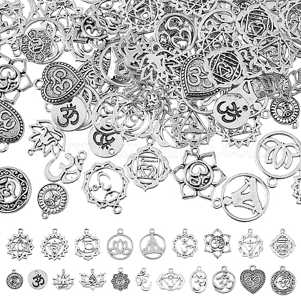 Подвески из сплава в тибетском стиле FIND-HY0003-07-1