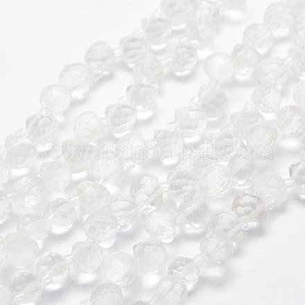 Natural Crystal Beads Strands G-K209-10-1