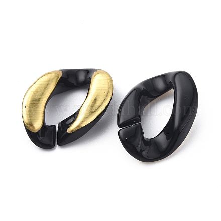 Plated Acrylic Linking Rings FIND-D028-01A-01-1