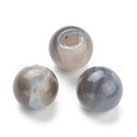 Perline di agata naturale druzy G-J391-05-1