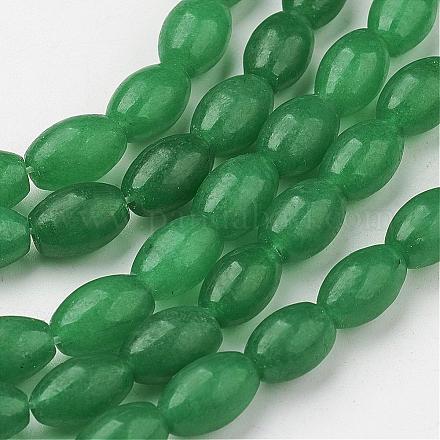 Chapelets de perles de jade naturel G-D858-11C-1
