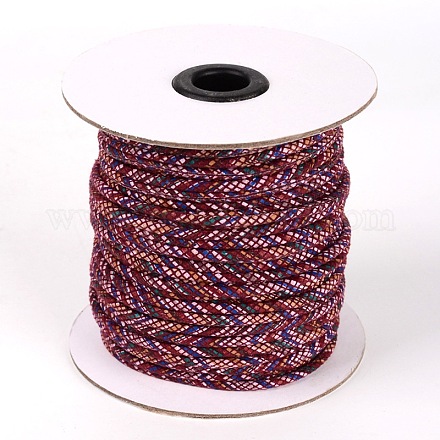 Round Polyester Cotton Cords OCOR-L028-06-1