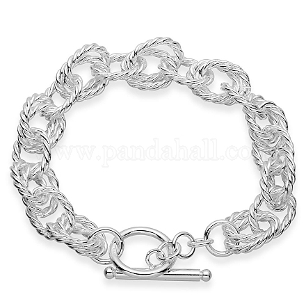 Laiton unisexe lien à double bracelets BJEW-BB12586-1